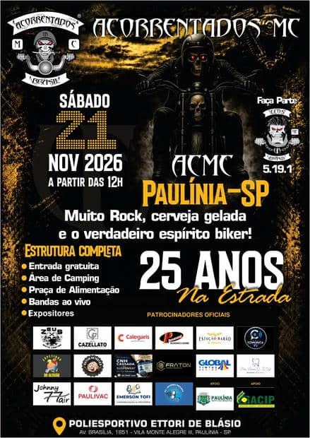 Flyer do evento